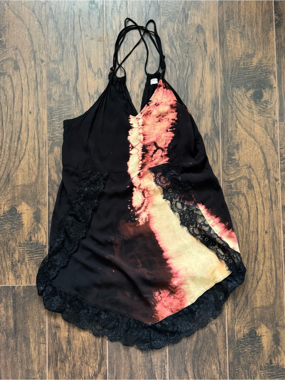 Intimately Free People Small Black Mini Slip Dress